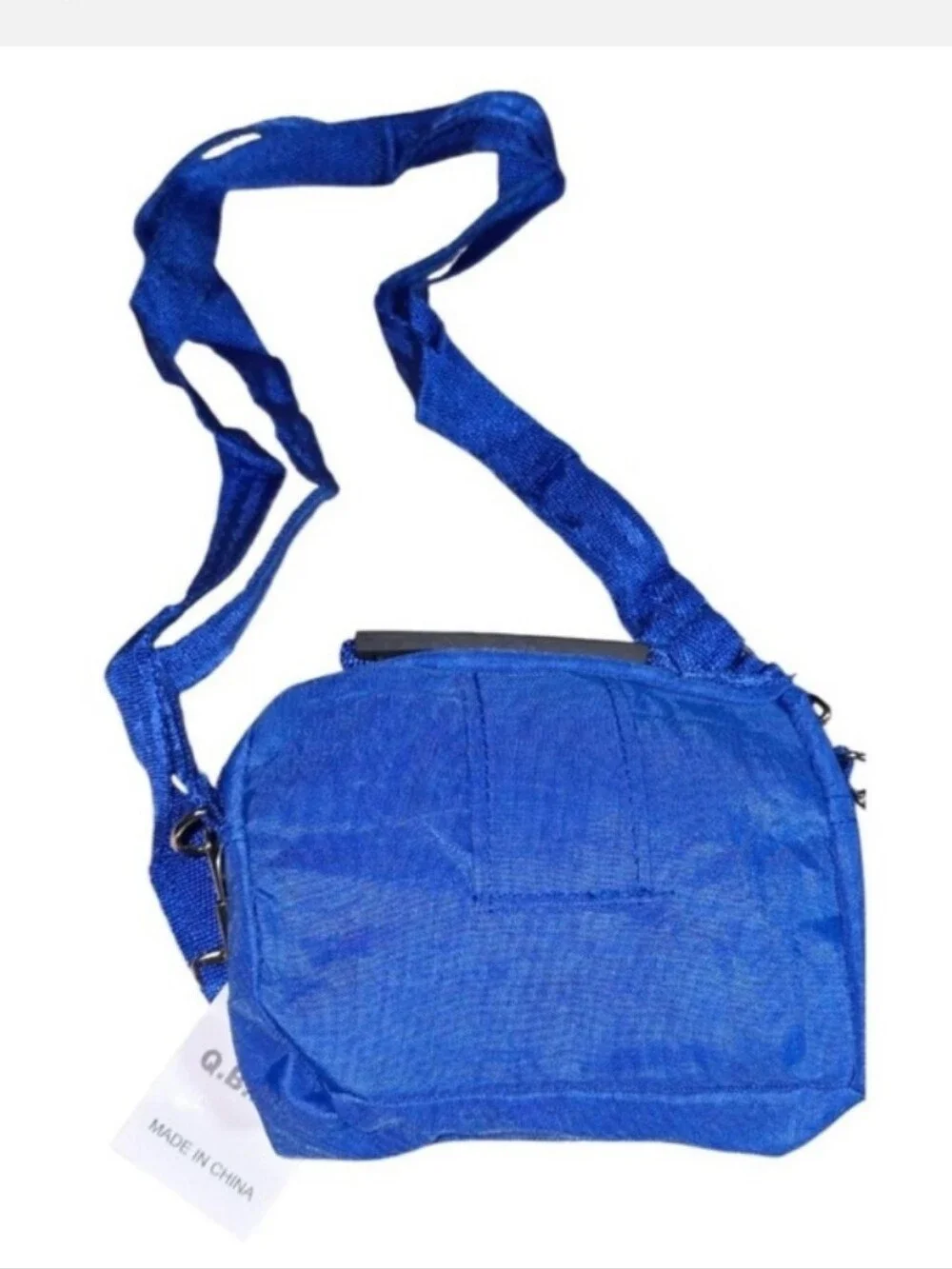 Q.B.L.L.C- Mjni Zip Pouch Crossbody Bag (Royal Blue 💙)